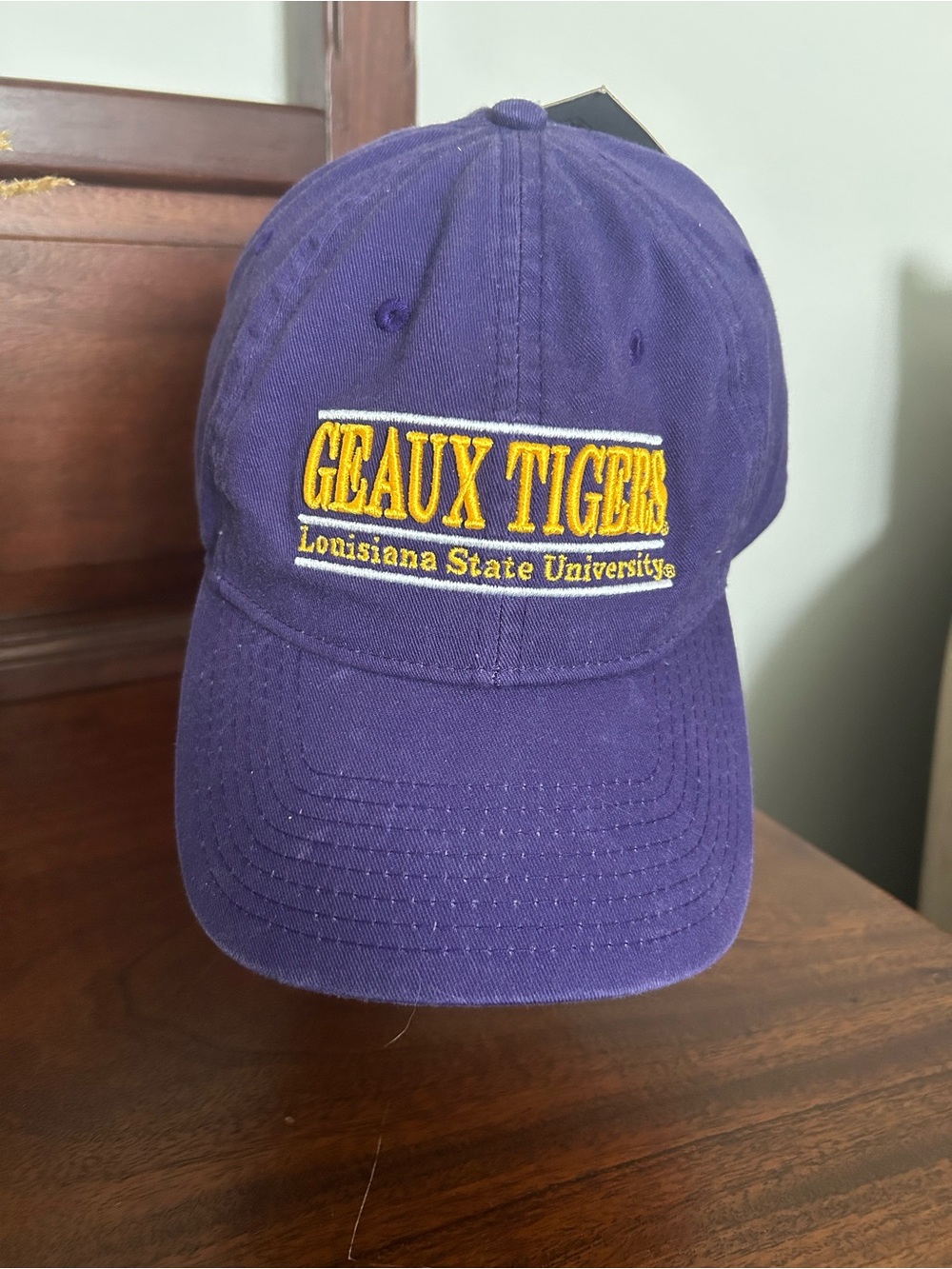 Geaux Tigers Louisiana State University Purple Baseball Cap*New With Tags
